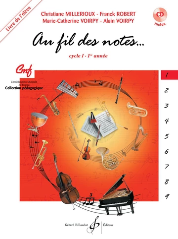Au fil des notes. Volume 1 Visual